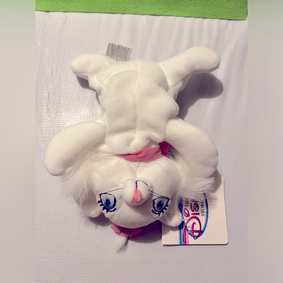 NEW! Disney Store “Marie” Aristocats Cat Plush Bean Bag Plush Toy Set NWT - Picture 4 of 4